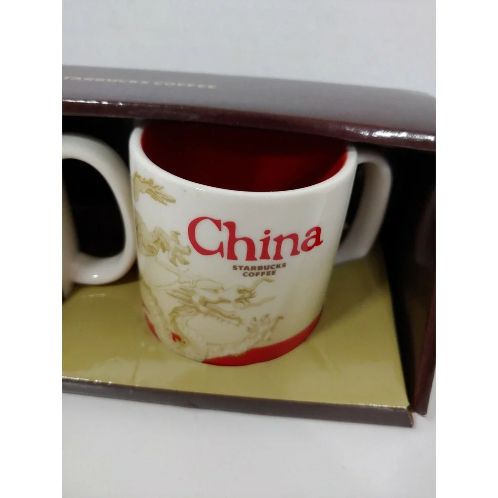 Starbucks Coffee Demitasse 3oz Espresso Cups China Chongqing Global mini mugs‎